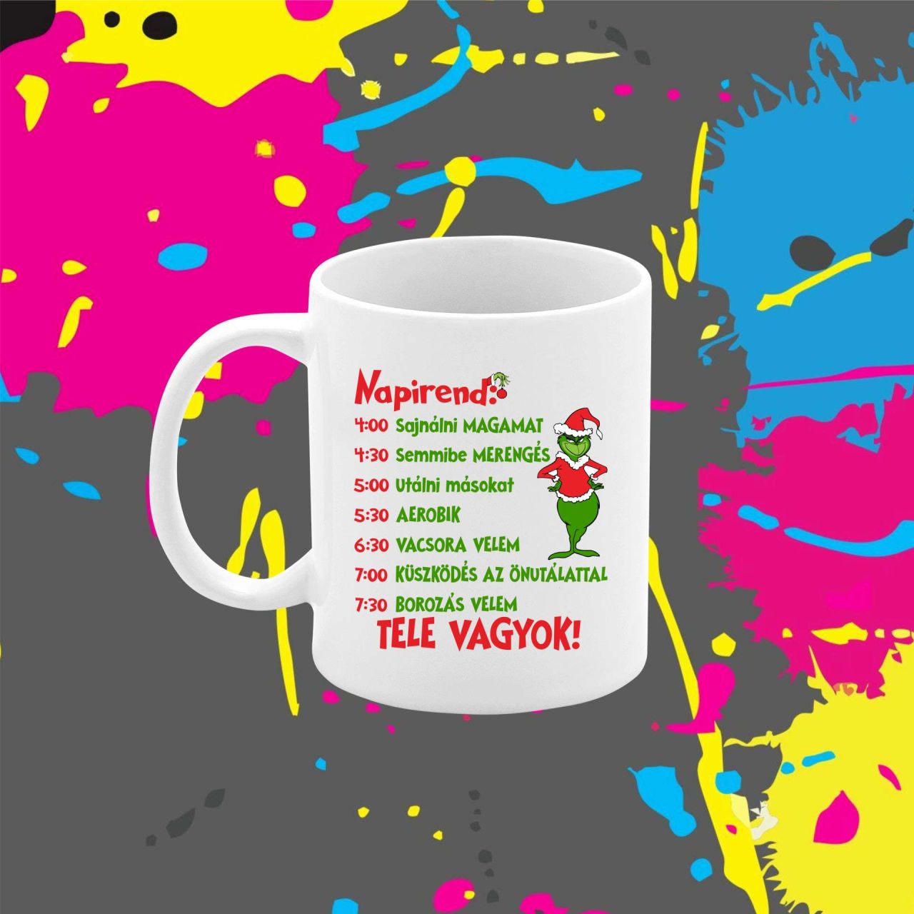 Grinch napirend - Bögre Grinch napirend - Bögre