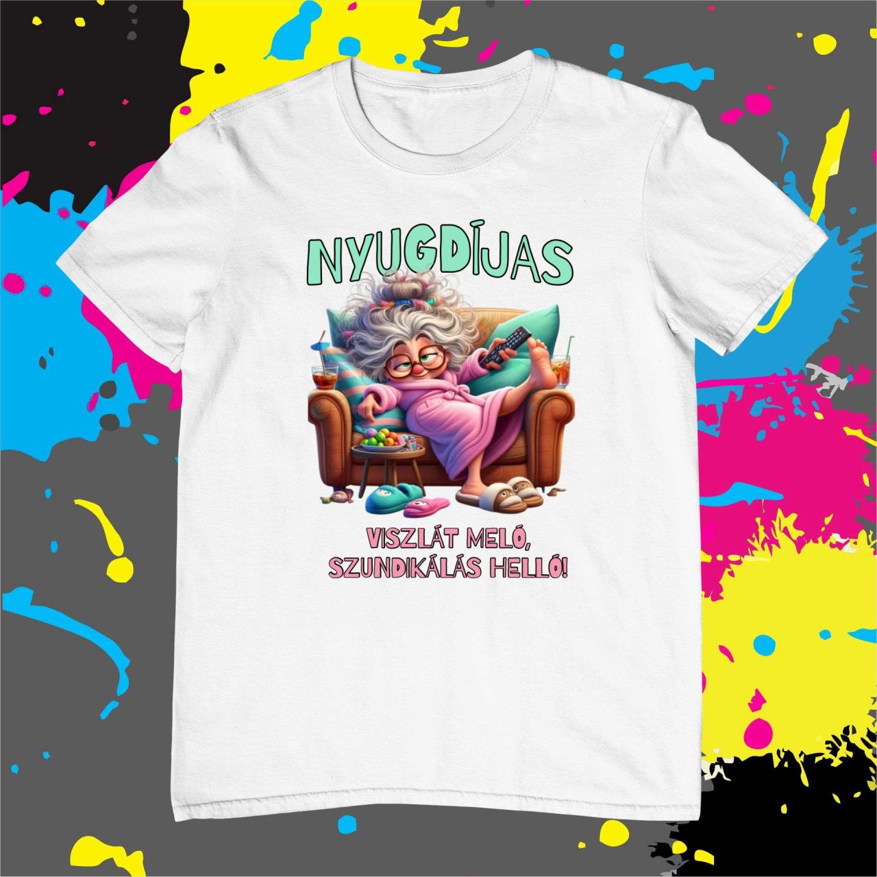Nyugdíjas - Férfi póló