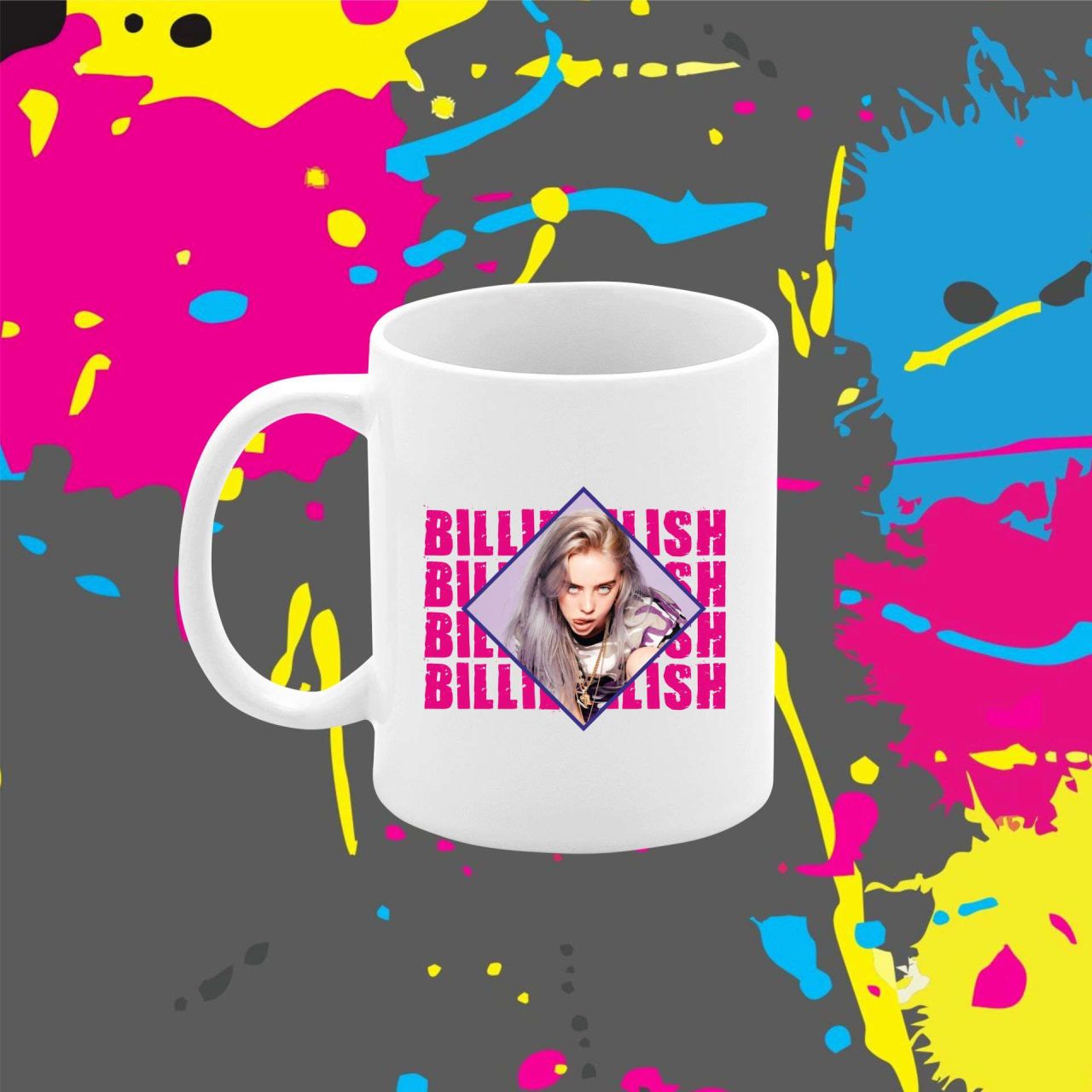 Billie Eilish pink - Bögre Billie Eilish pink - Bögre