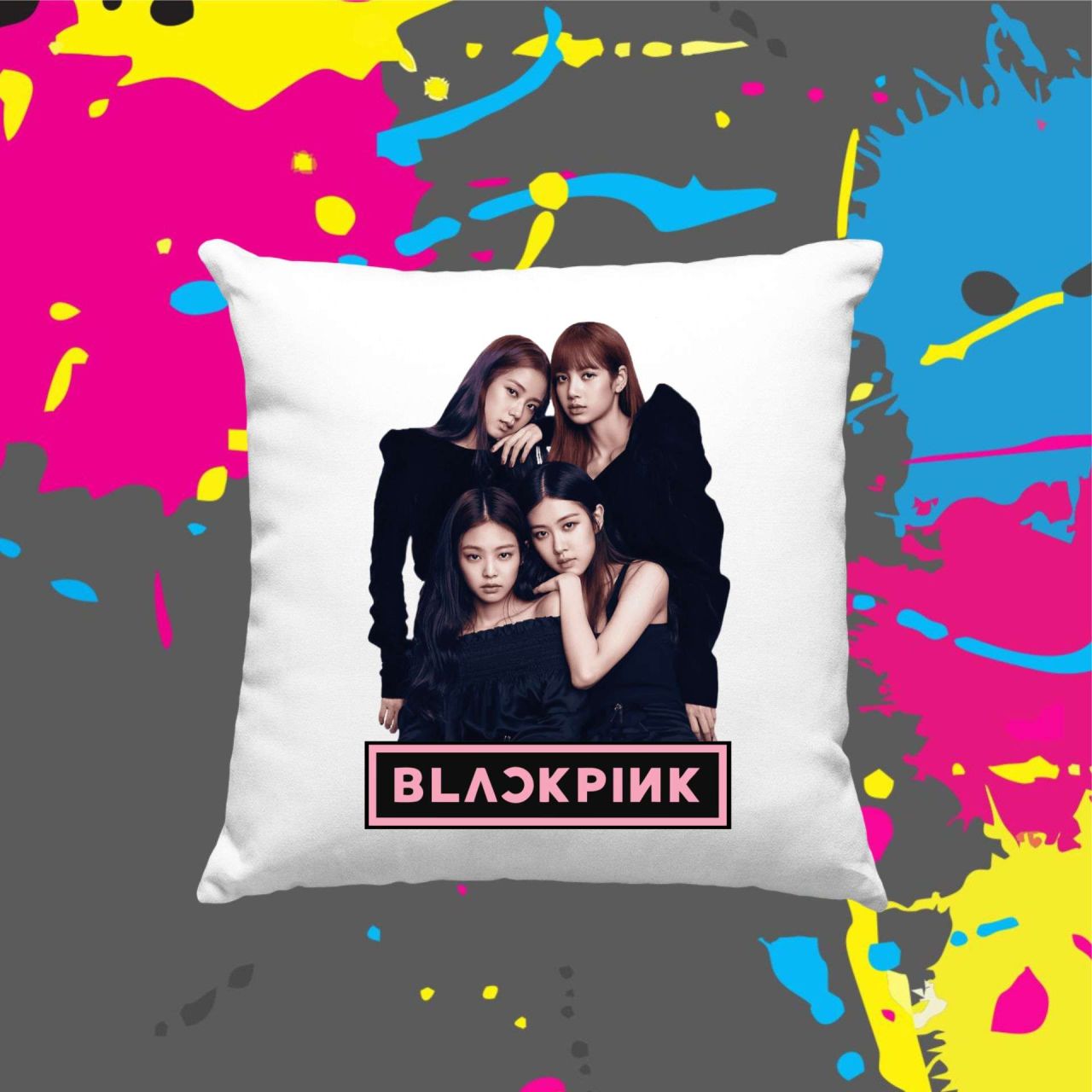 Blackpink luxury - Kocka párna Blackpink luxury - Kocka párna