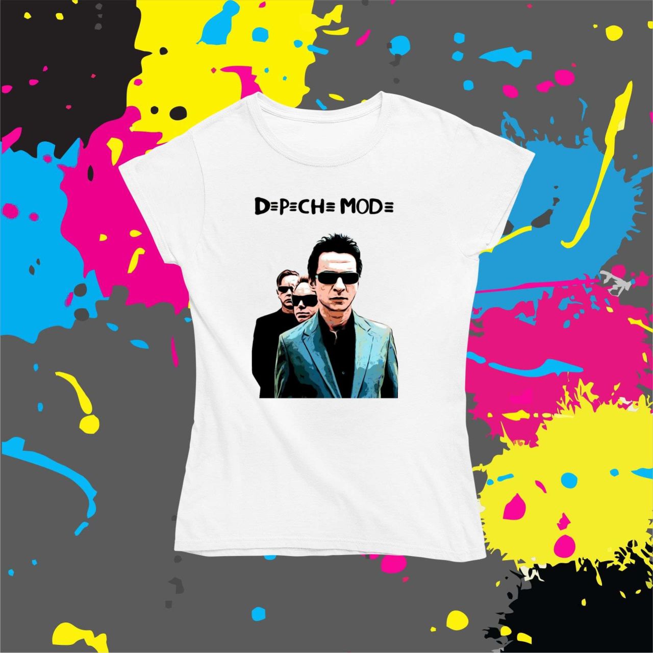 Depeche Mode comic - Női póló Depeche Mode comic - Női póló