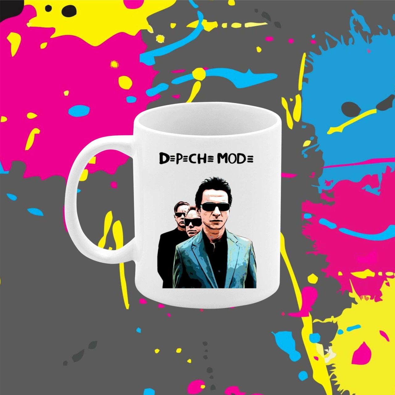 Depeche Mode comic - Bögre