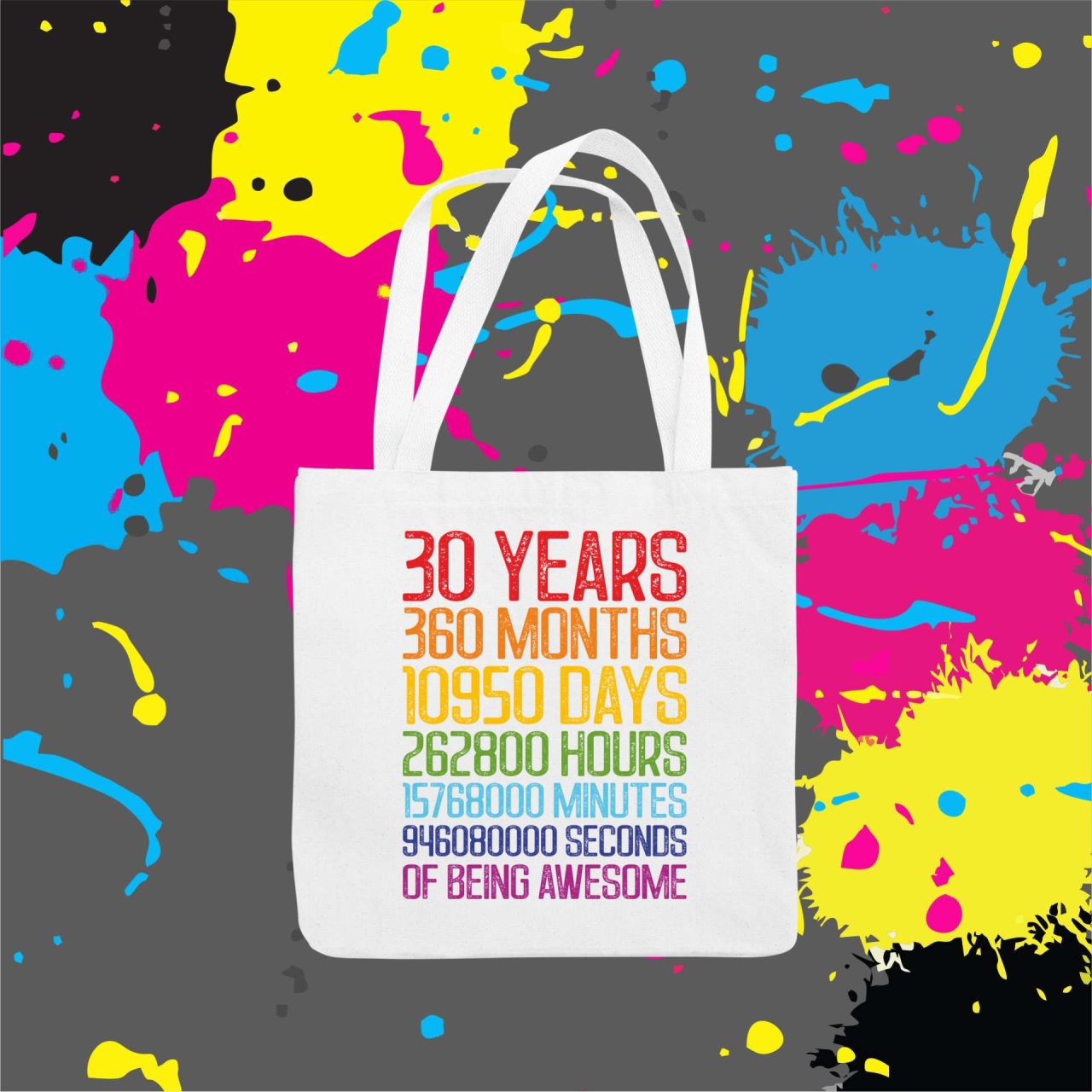 30 years - Vászontáska 30 years - Vászontáska