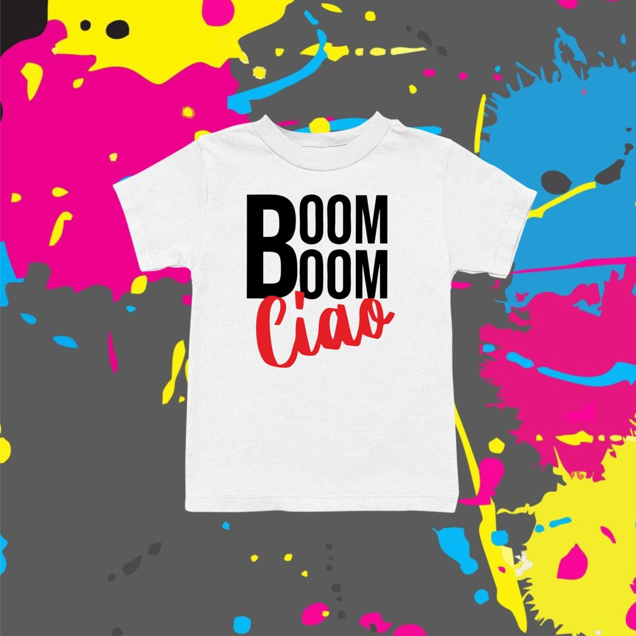 Boom boom ciao! La casa de papel - Gyerek póló Boom boom ciao! La casa de papel - Gyerek póló