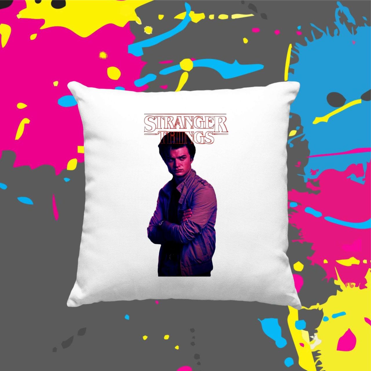 Steve Harrington Stranger things - Kocka párna Steve Harrington Stranger things - Kocka párna