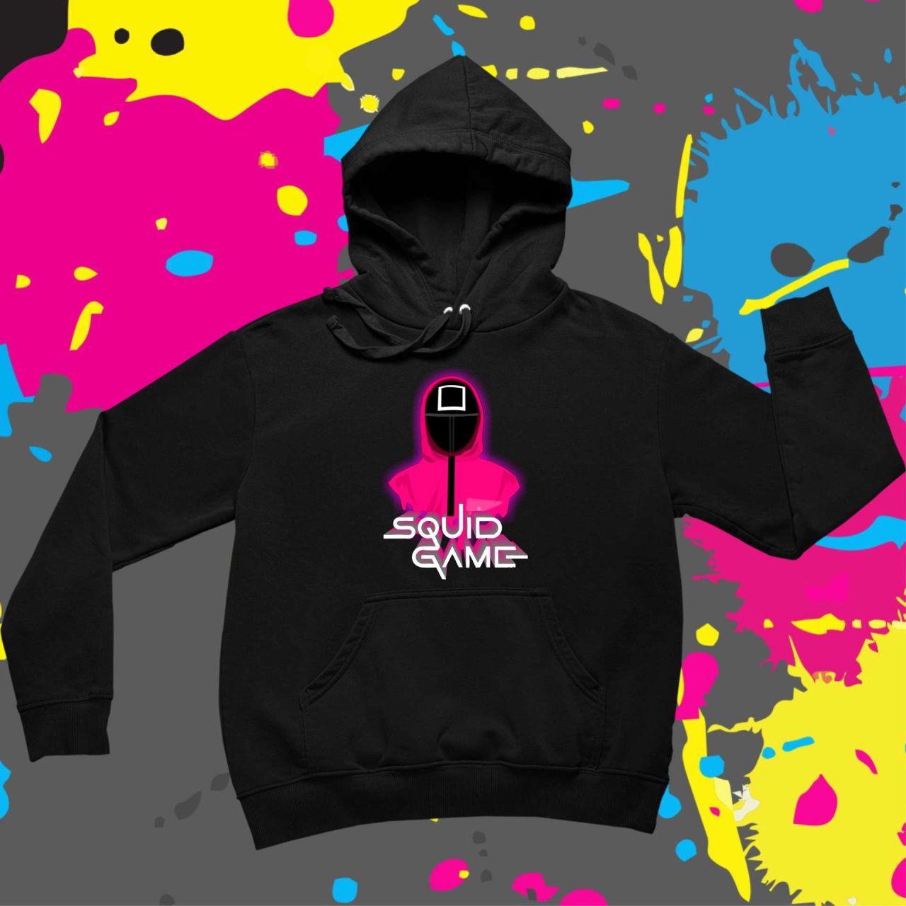 Squid game pink! - Kapucnis pulóver Squid game pink! - Kapucnis pulóver