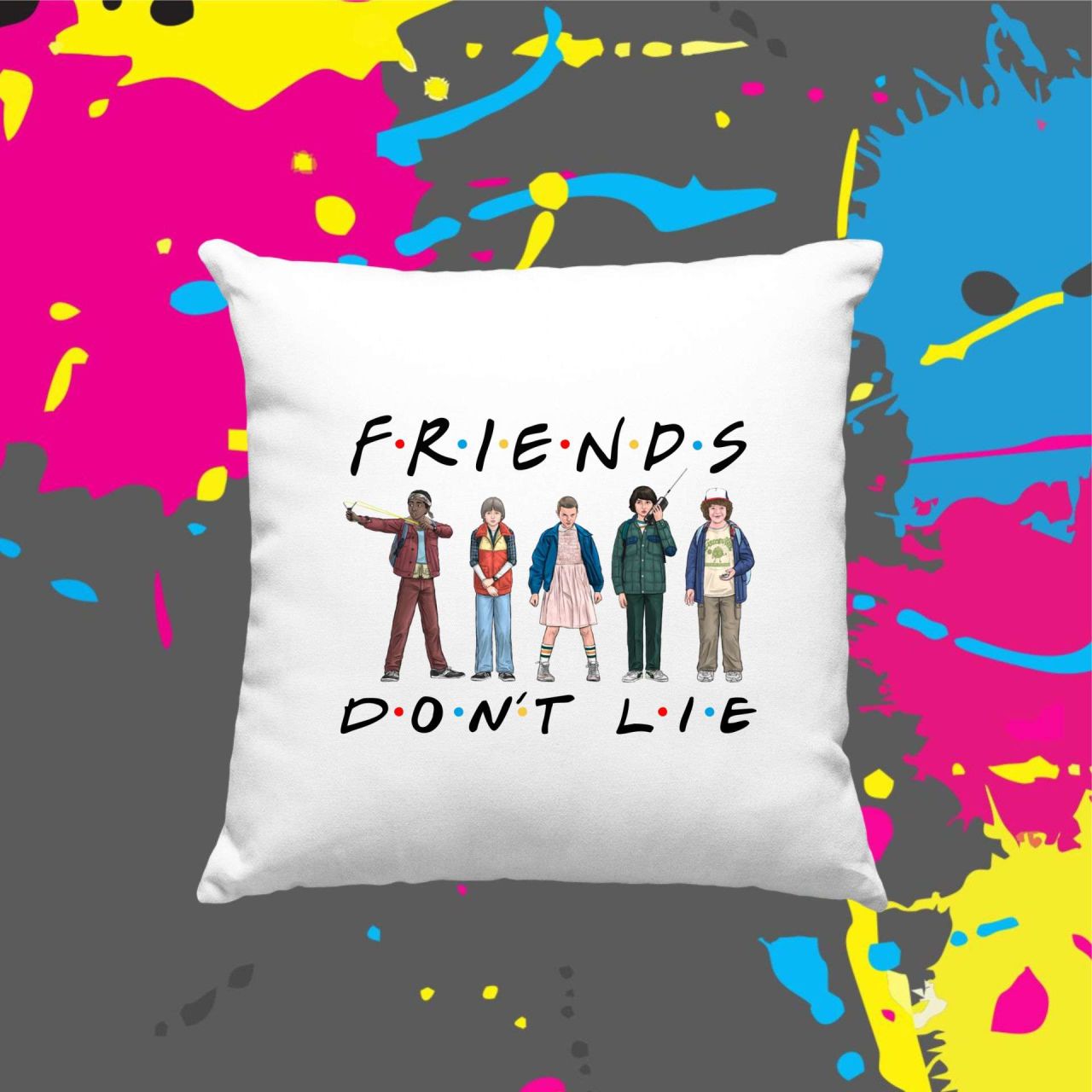 Friends don't lie - Kocka párna
