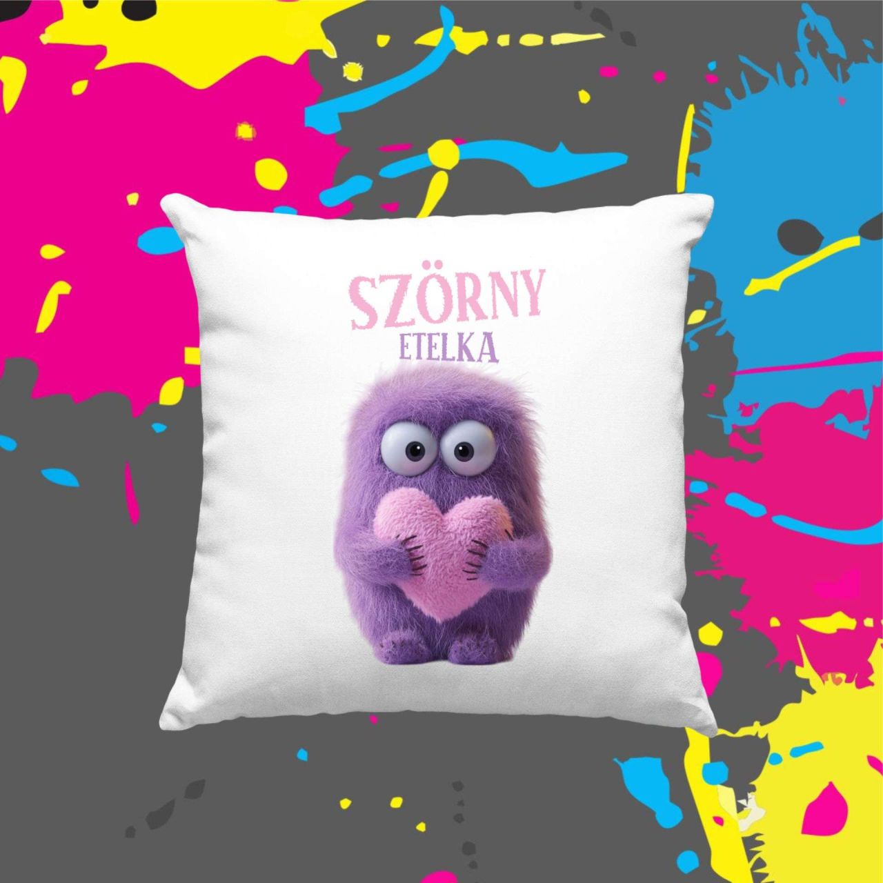 Szörny Etelka - Kocka párna