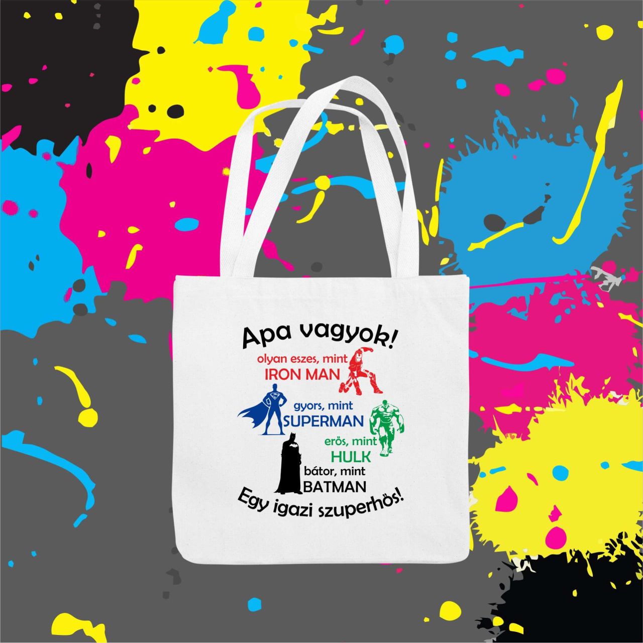 Apa vagyok - Vászontáska