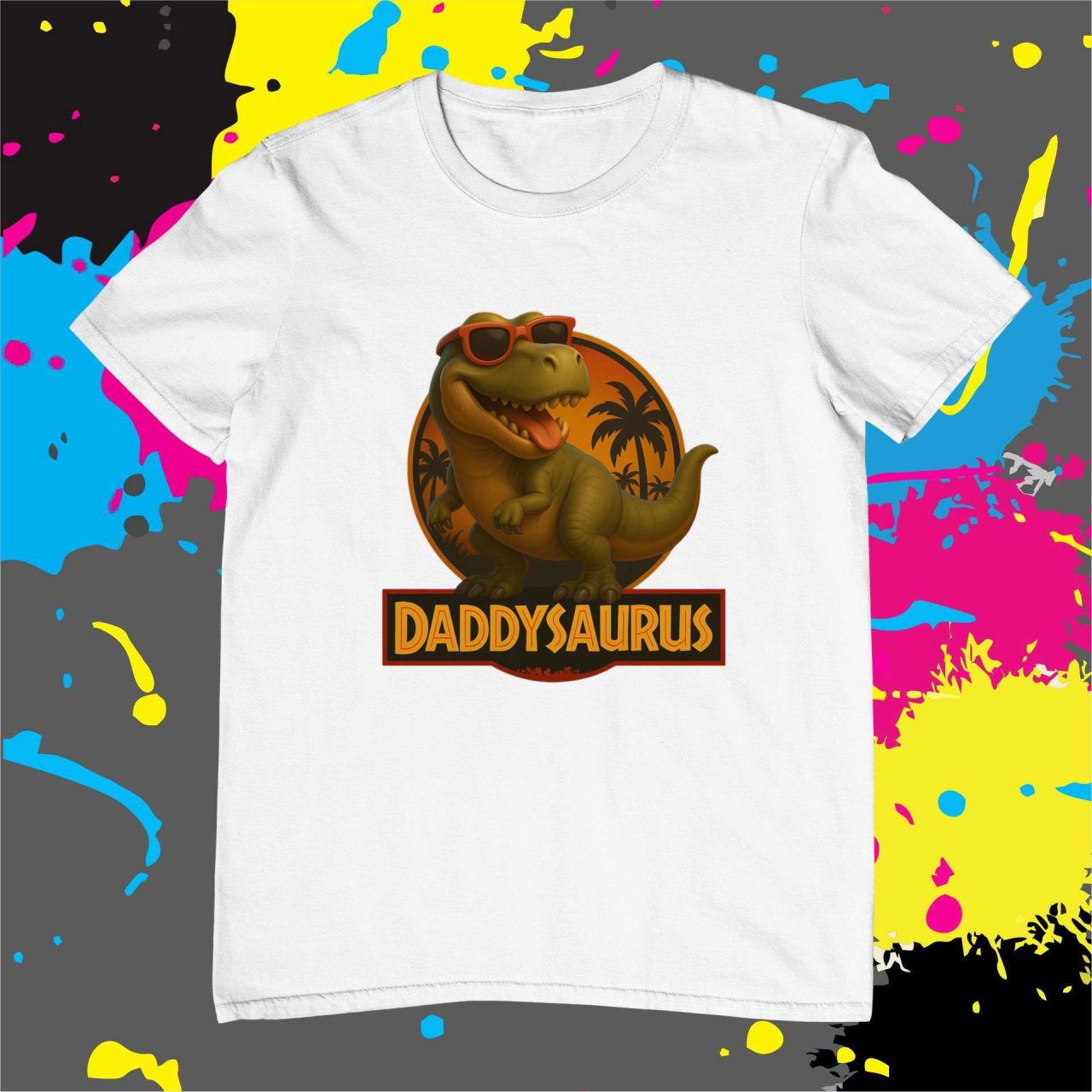 Daddysaurus - Férfi póló