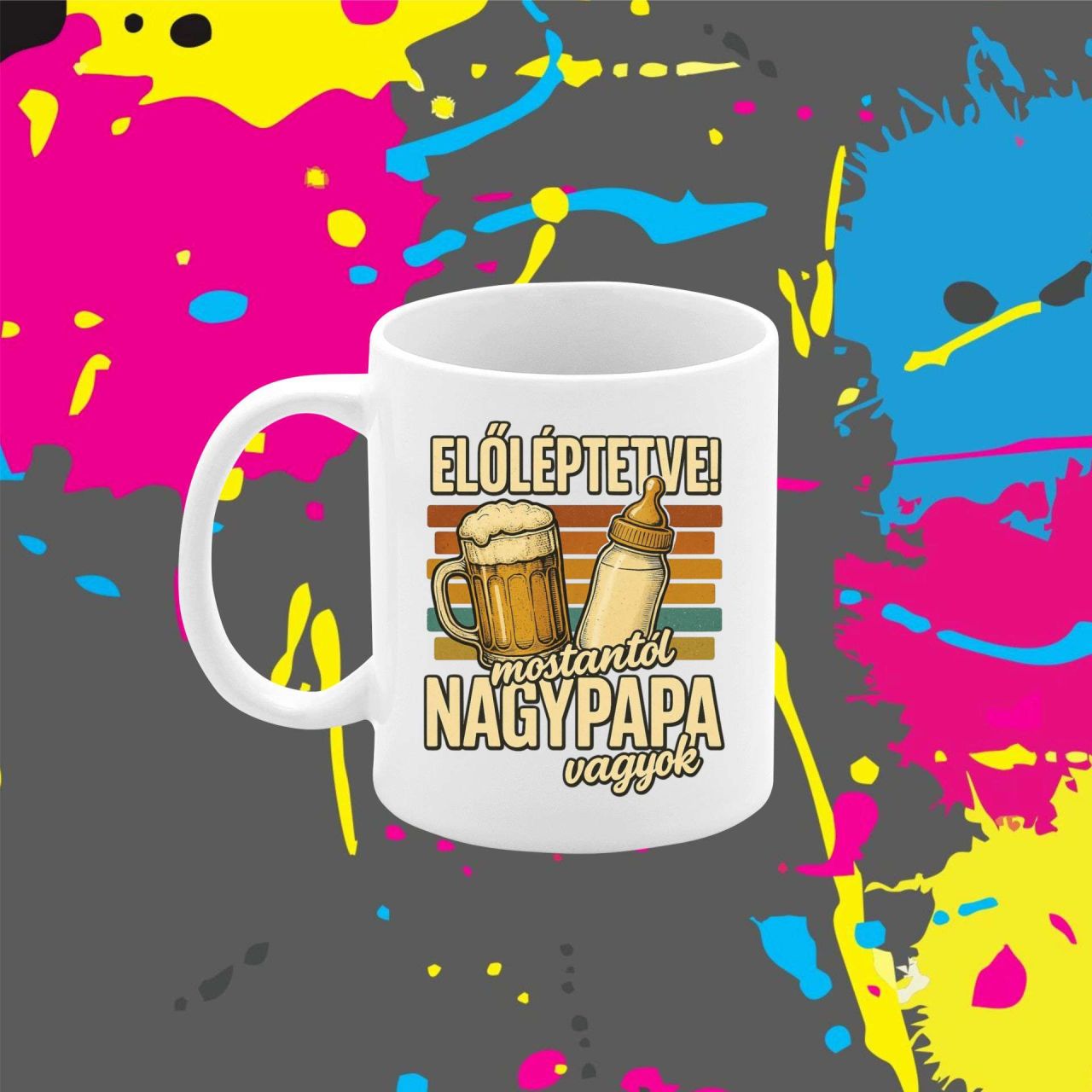Előléptetve! Nagypapa - Bögre Előléptetve! Nagypapa - Bögre