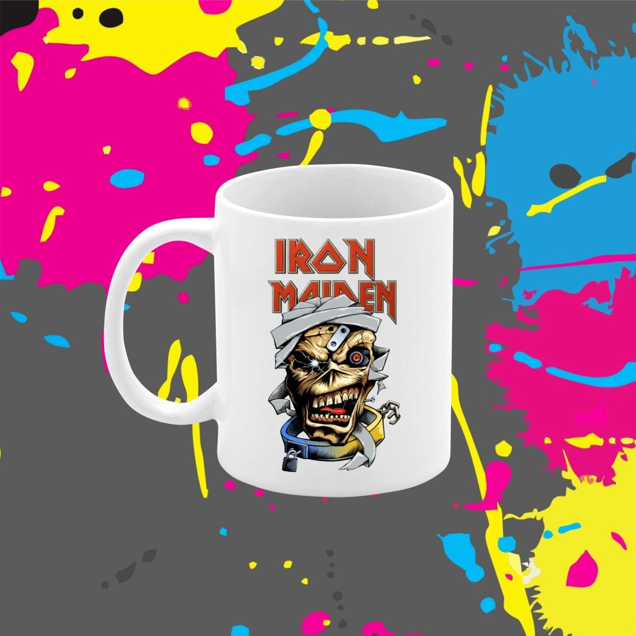 Iron Maiden skull - Bögre