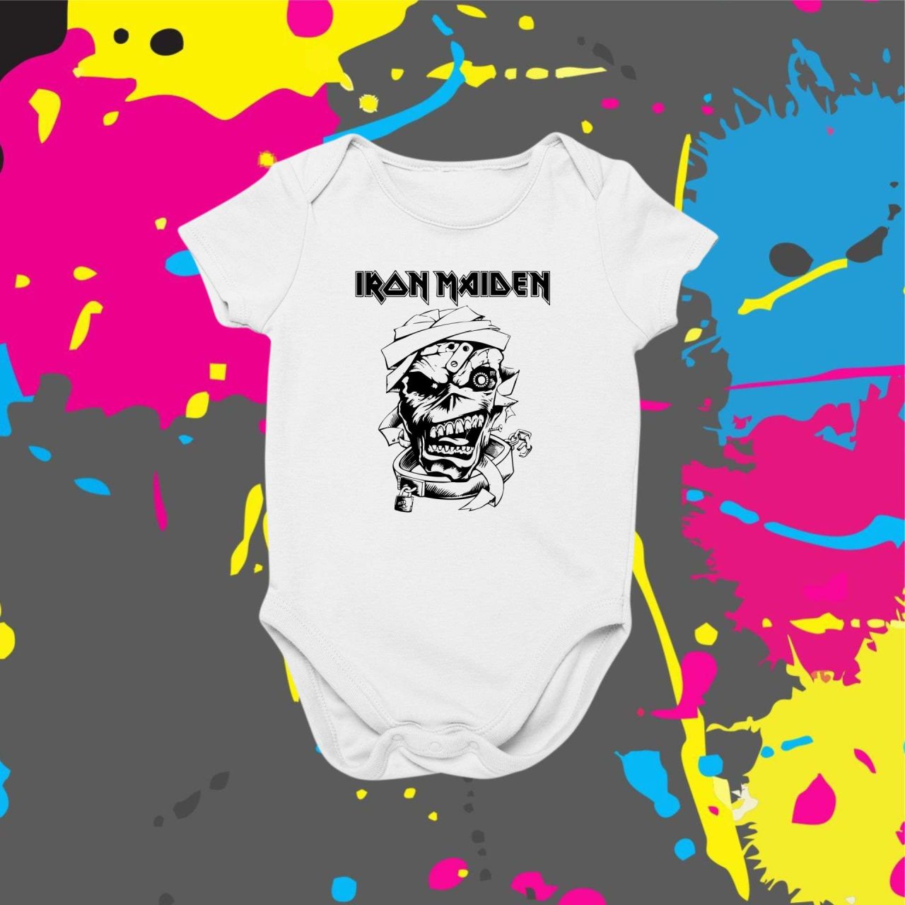 Iron Maiden linedraw - Baby body Iron Maiden linedraw - Baby body