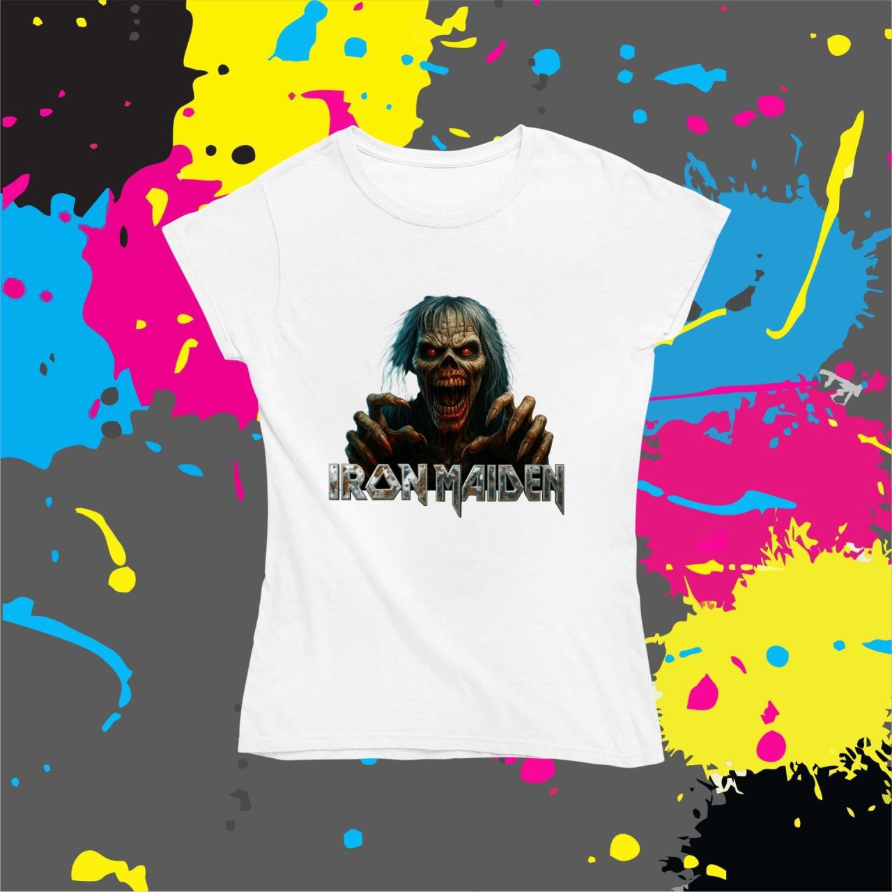 Iron Maiden zombis - Női póló Iron Maiden zombis - Női póló
