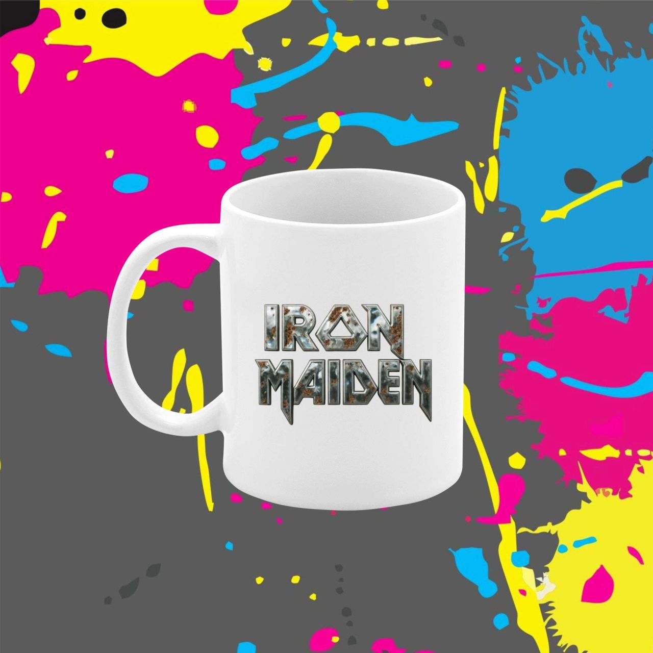 Iron Maiden rozsdás logó - Bögre Iron Maiden rozsdás logó - Bögre