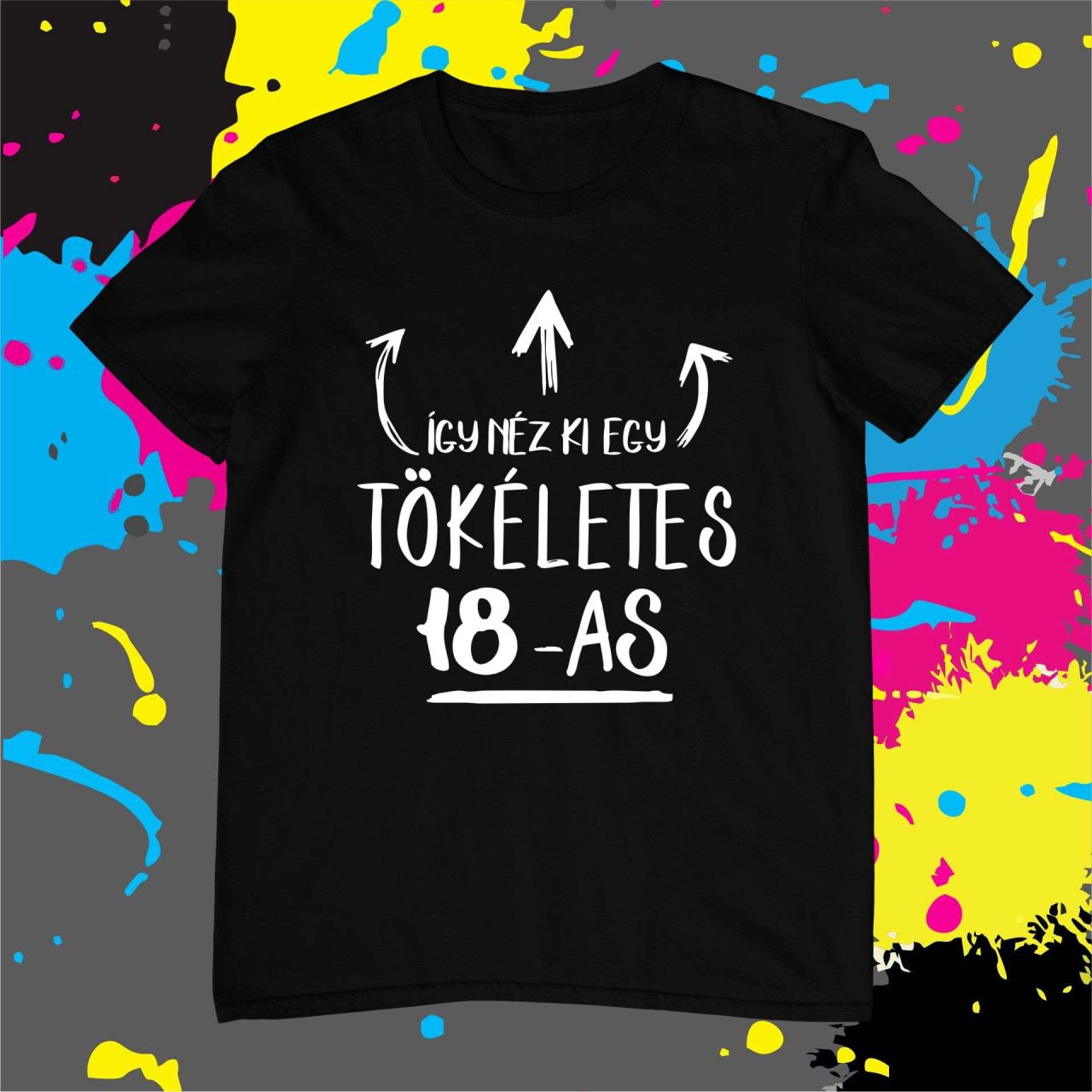 Így néz ki egy tökéletes 18-as! - Férfi póló