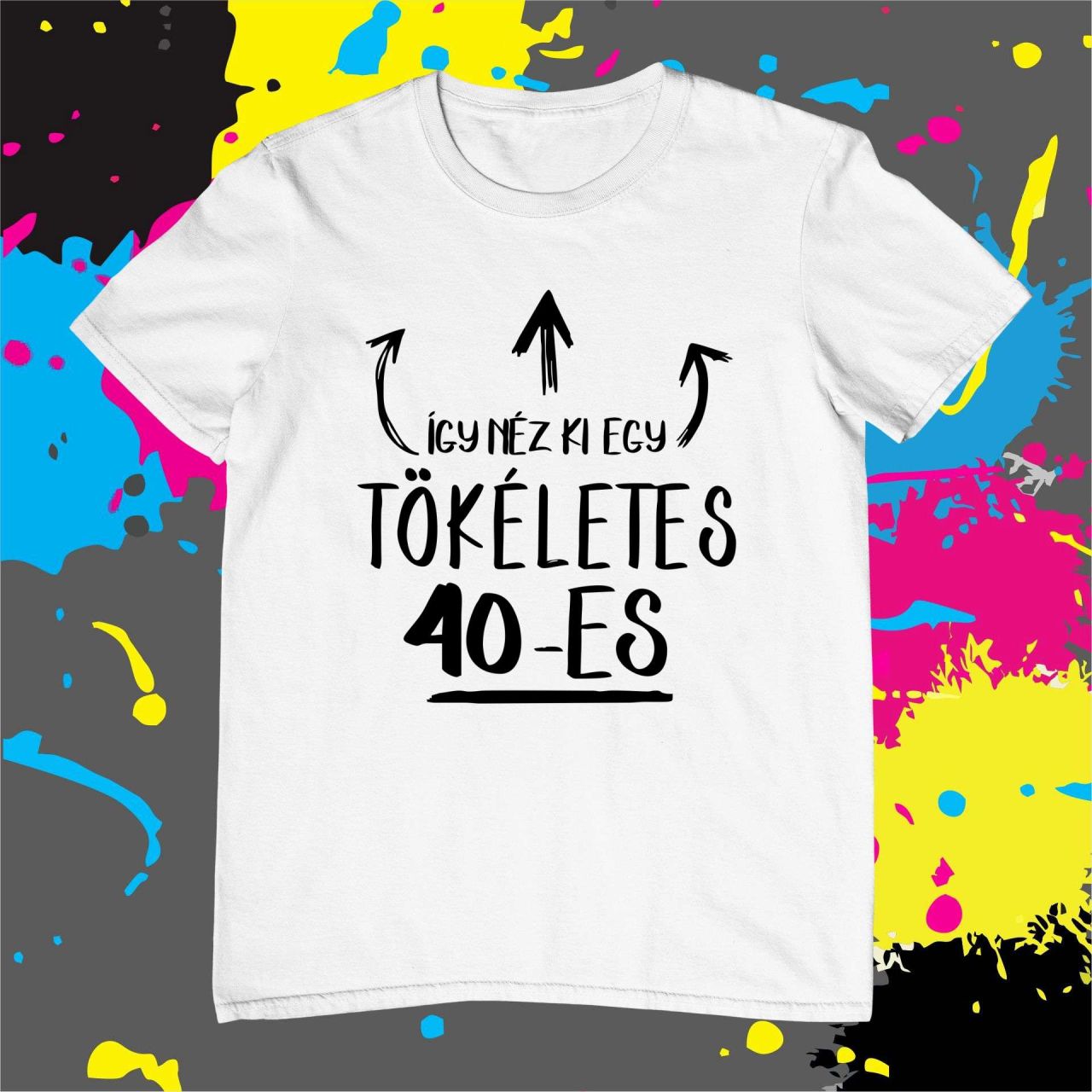 Így néz ki egy tökéletes 40-es - Férfi póló