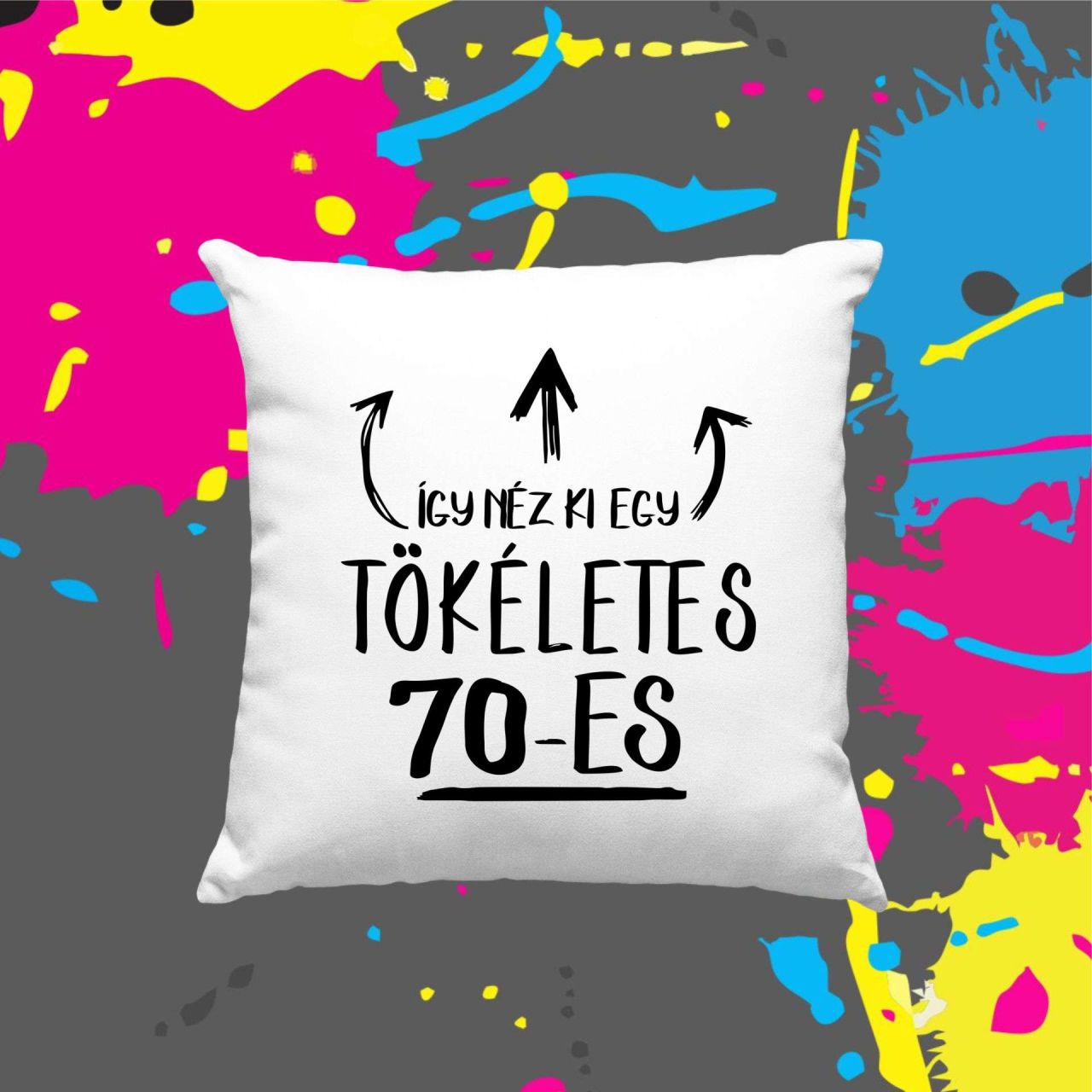 Így néz ki egy tökéletes 70-es - Kocka párna