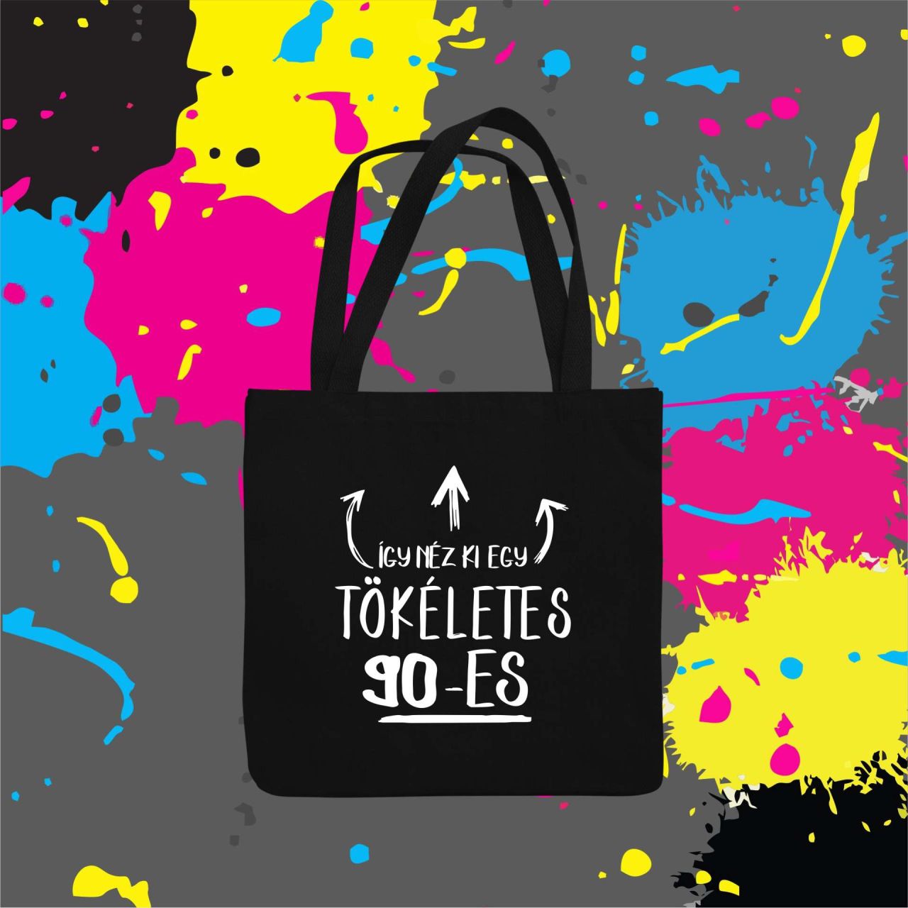 Így néz ki egy tökéletes 90-es! - Vászontáska