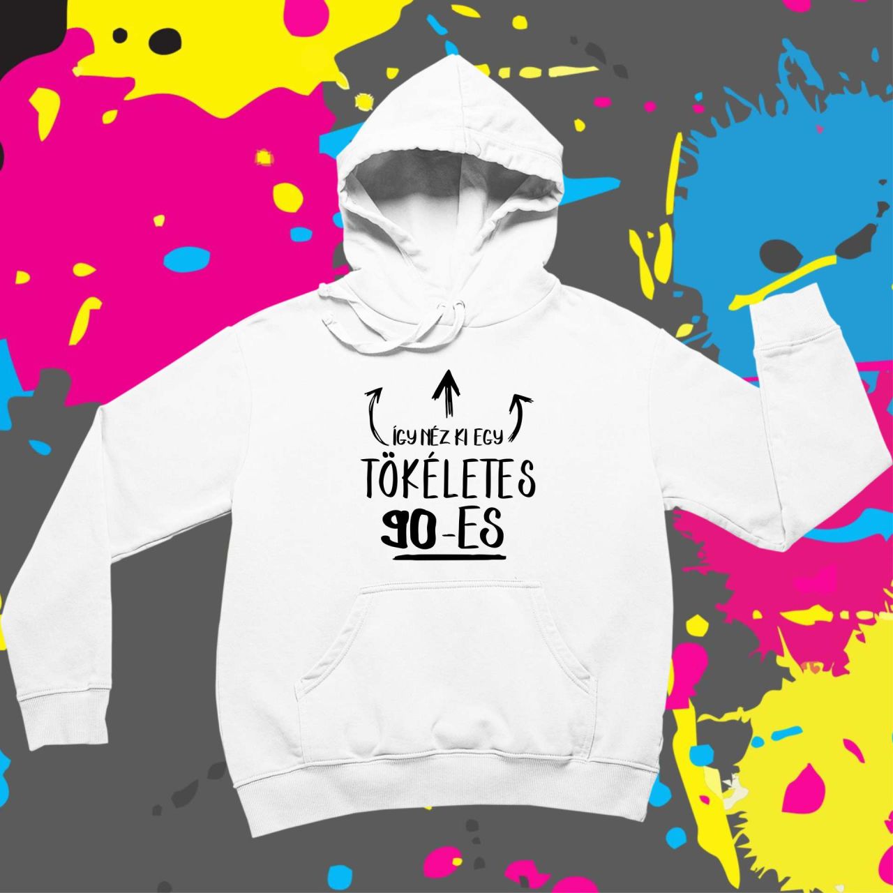 Így néz ki egy tökéletes 90-es - Kapucnis pulóver
