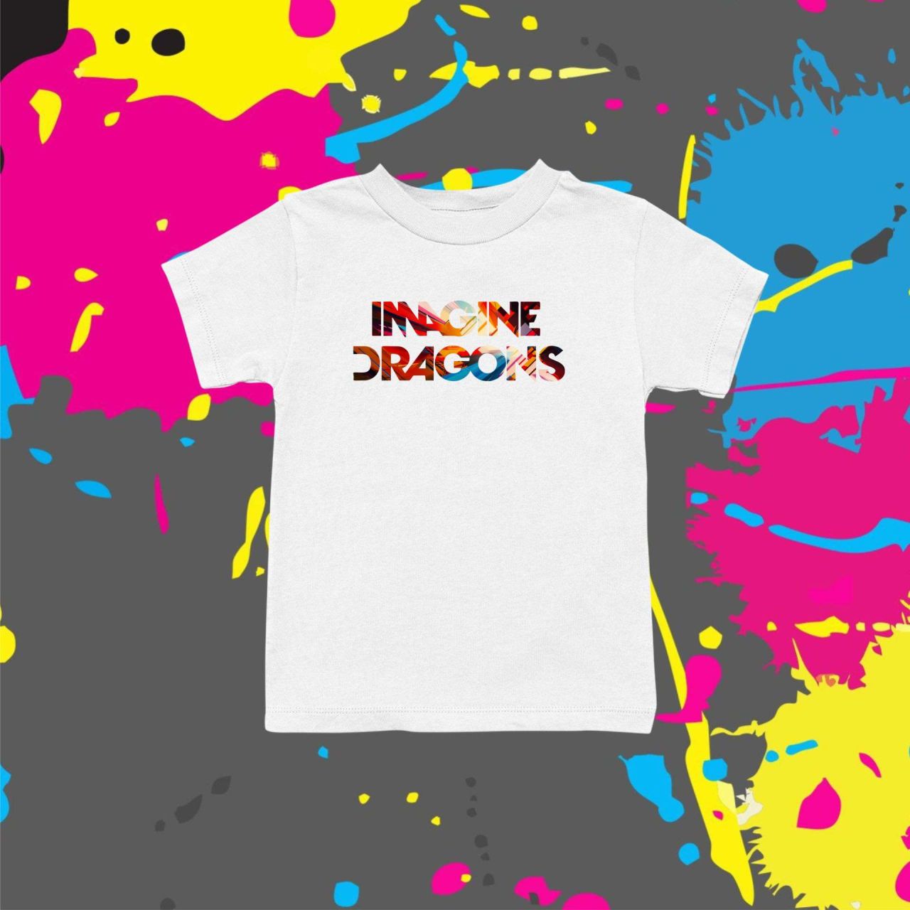 Imagine Dragons abstract - Gyerek póló Imagine Dragons abstract - Gyerek póló