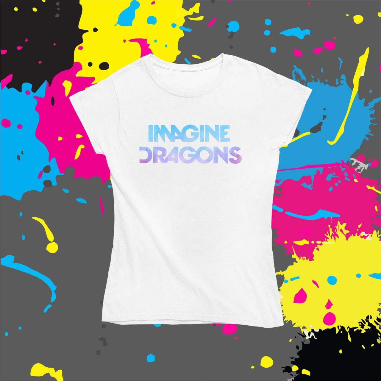 Imagine Dragons blue - Női póló Imagine Dragons blue - Női póló