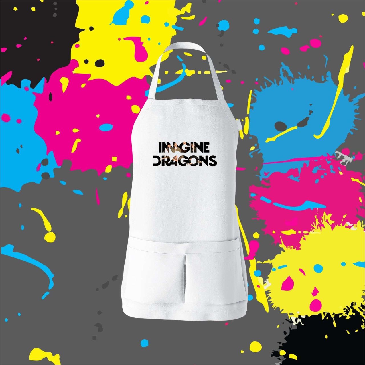 Imagine Dragons felirat - Kötény Imagine Dragons felirat - Kötény