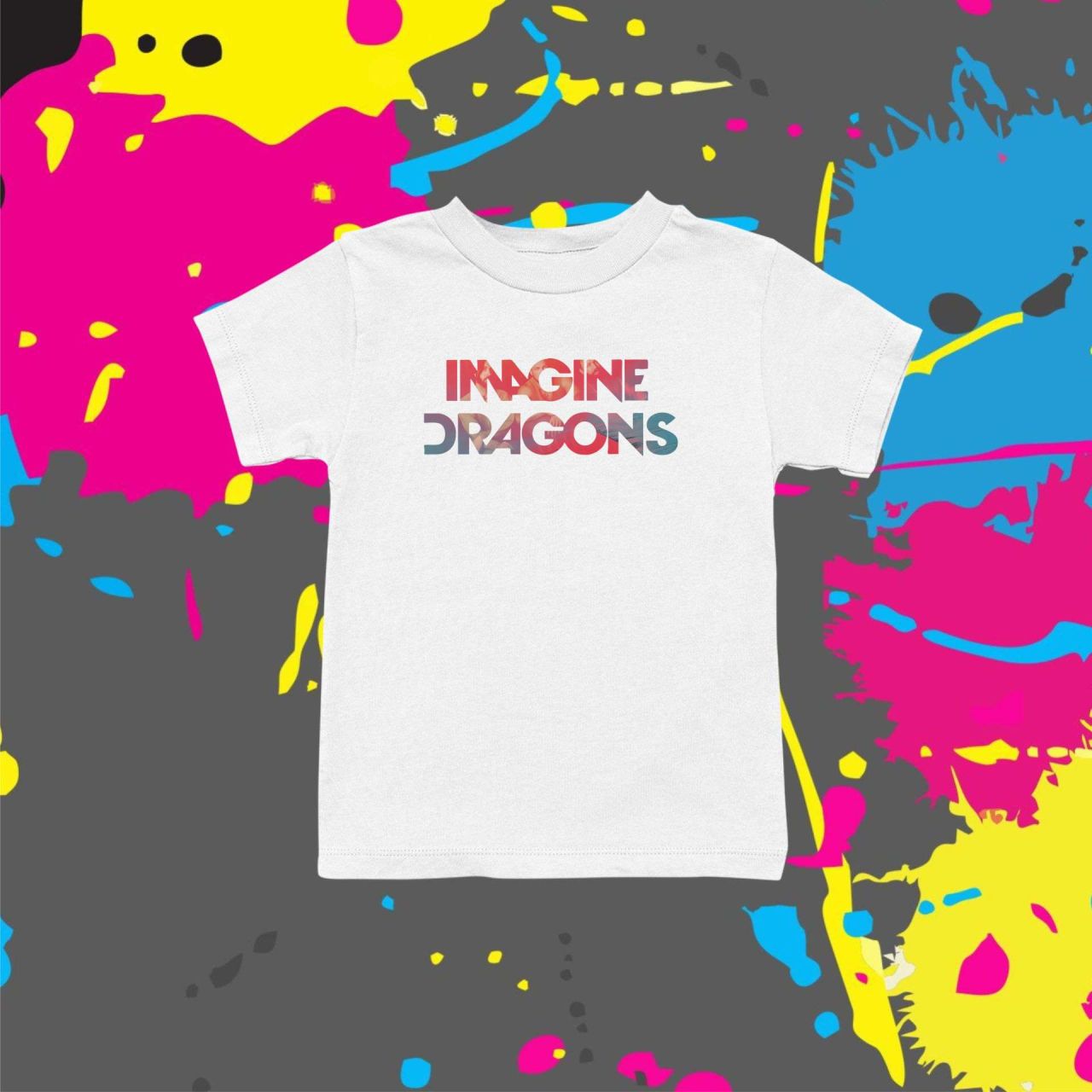 Imagine Dragons pink - Gyerek póló