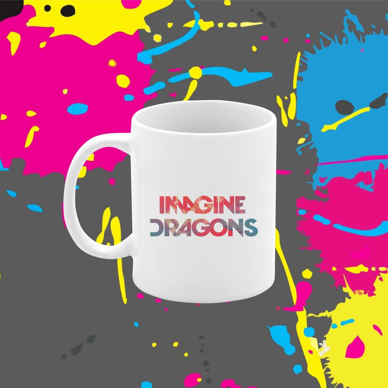 Imagine Dragons pink - Bögre