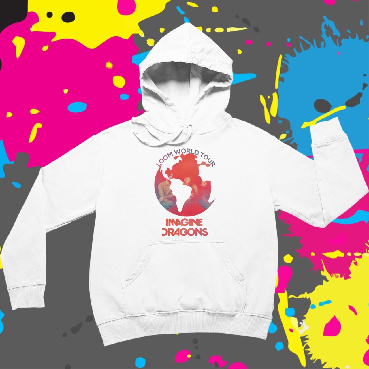 Imagine Dragons Loom World Tour! - Kapucnis pulóver