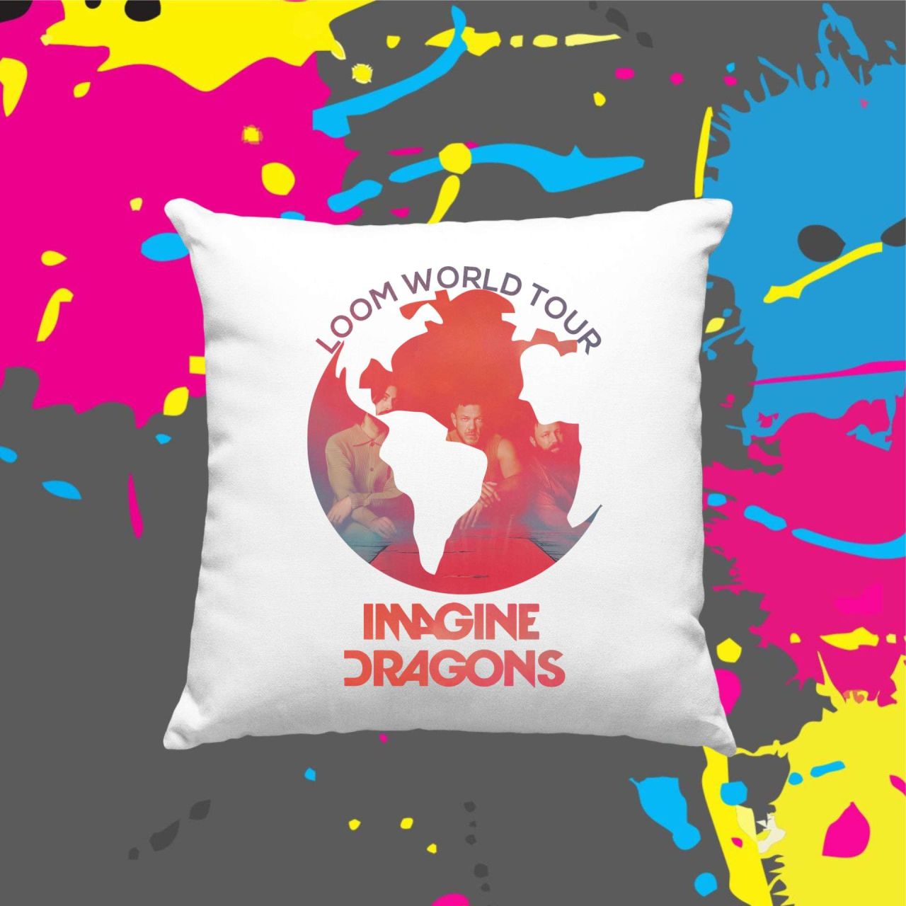 Imagine Dragons Loom World Tour! - Kocka párna