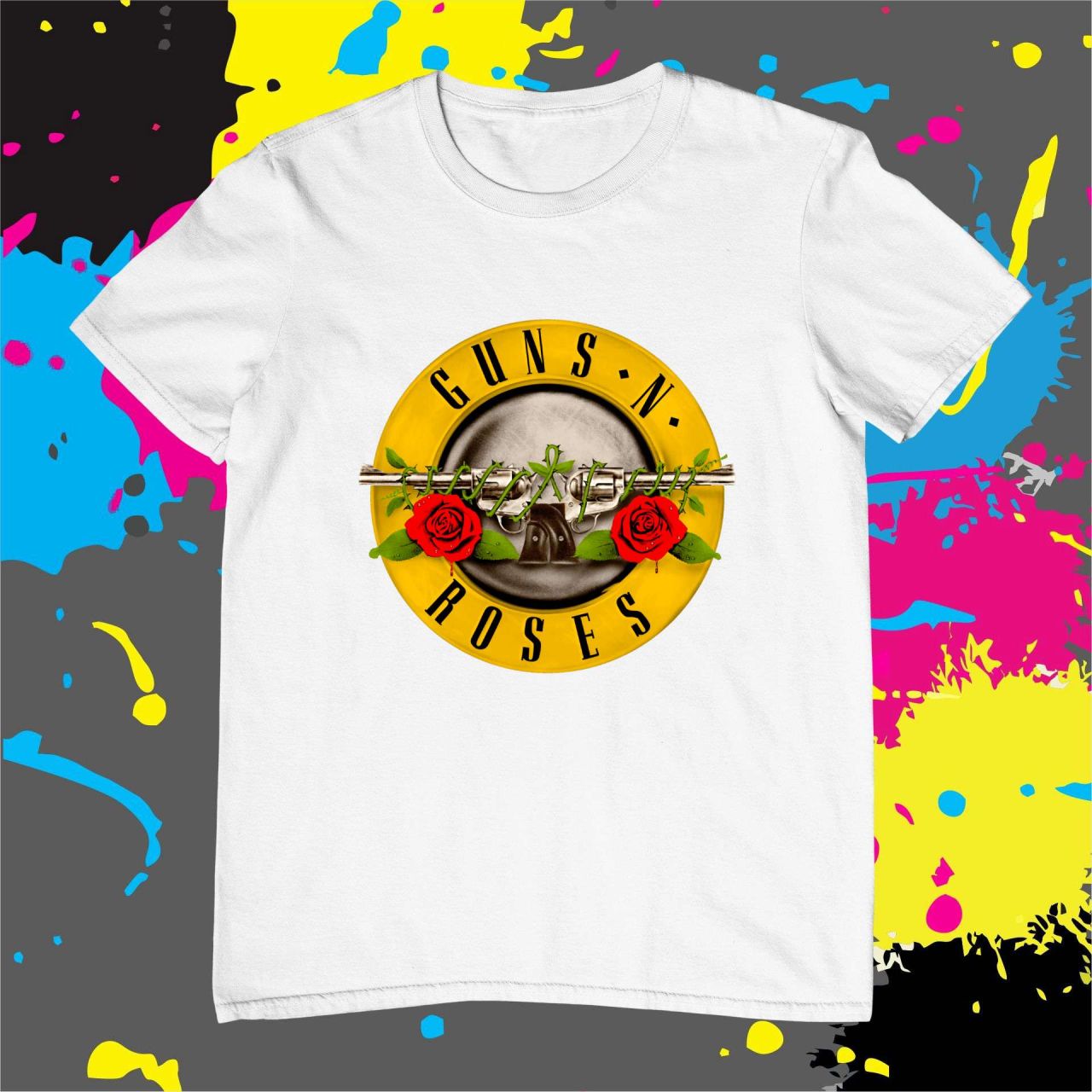 Guns N' Roses logó - Férfi póló