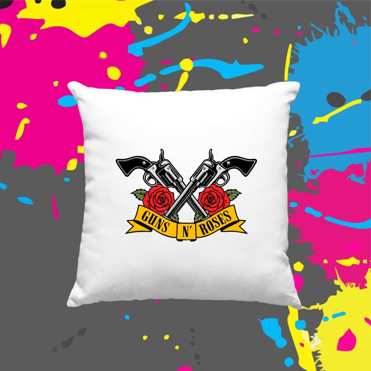 Guns N' Roses - Kocka párna Guns N' Roses - Kocka párna