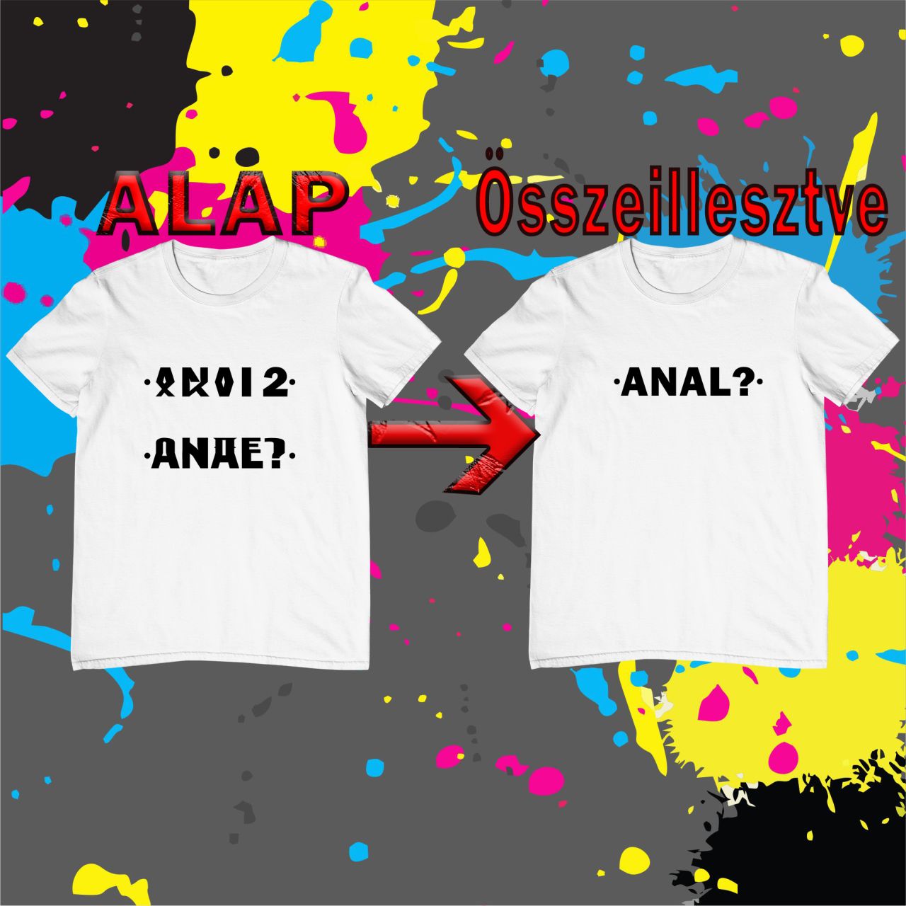 Anal? - Férfi póló