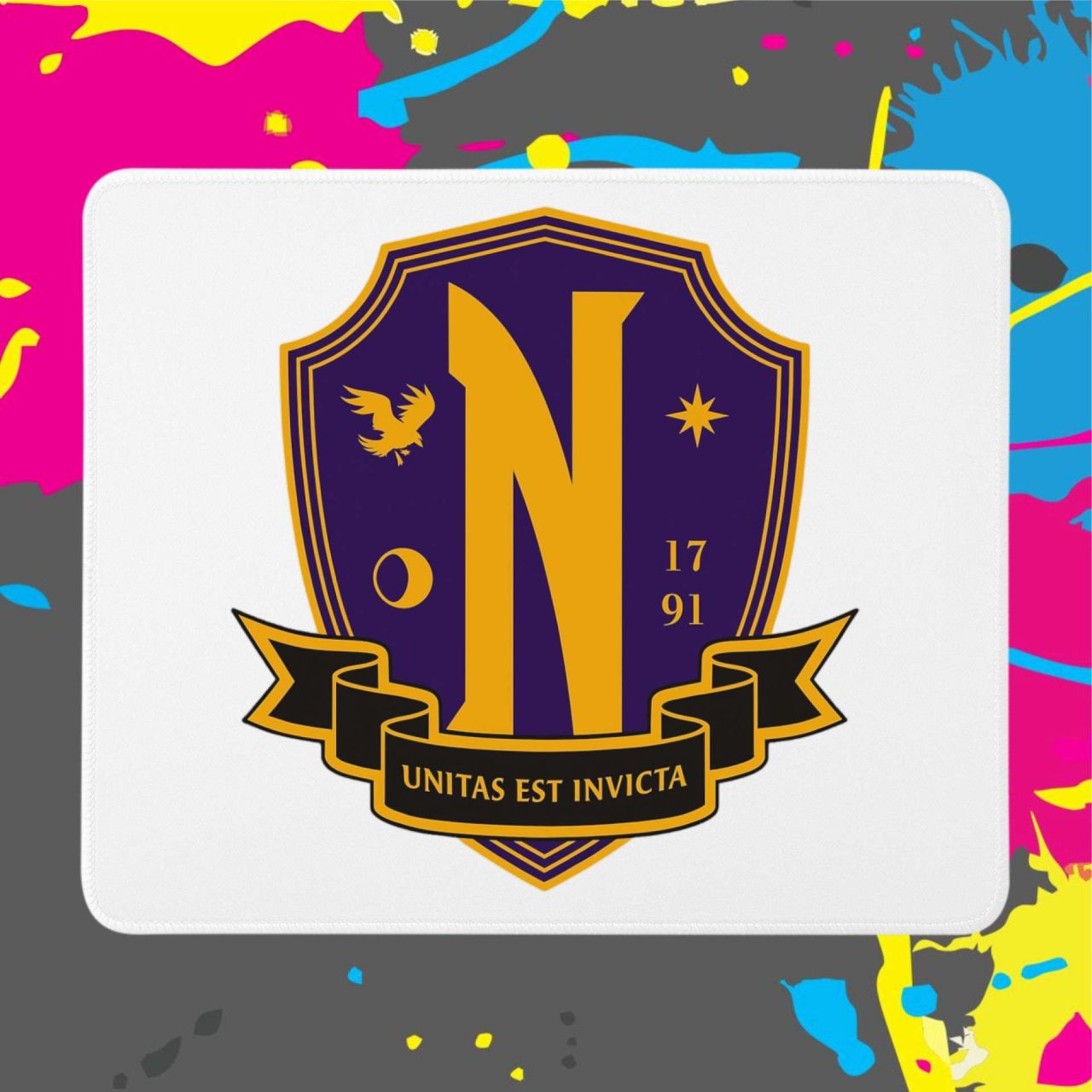 Nevermore logó - Egérpad