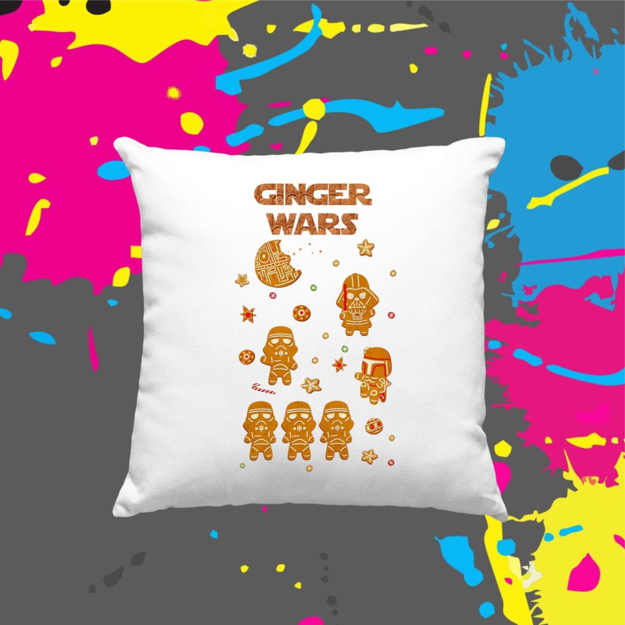 Ginger wars - Kocka párna Ginger wars - Kocka párna