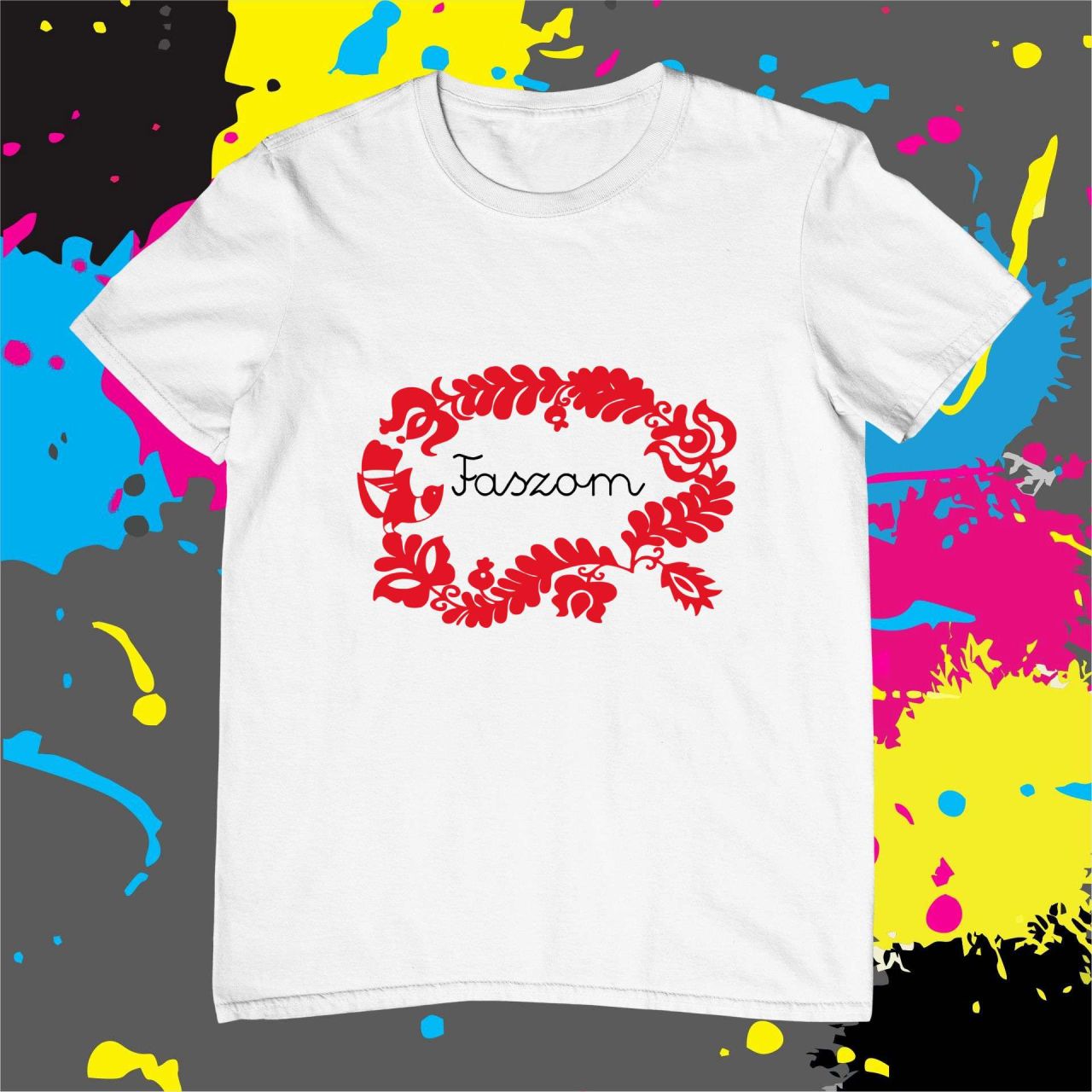 Faszom. - Férfi póló