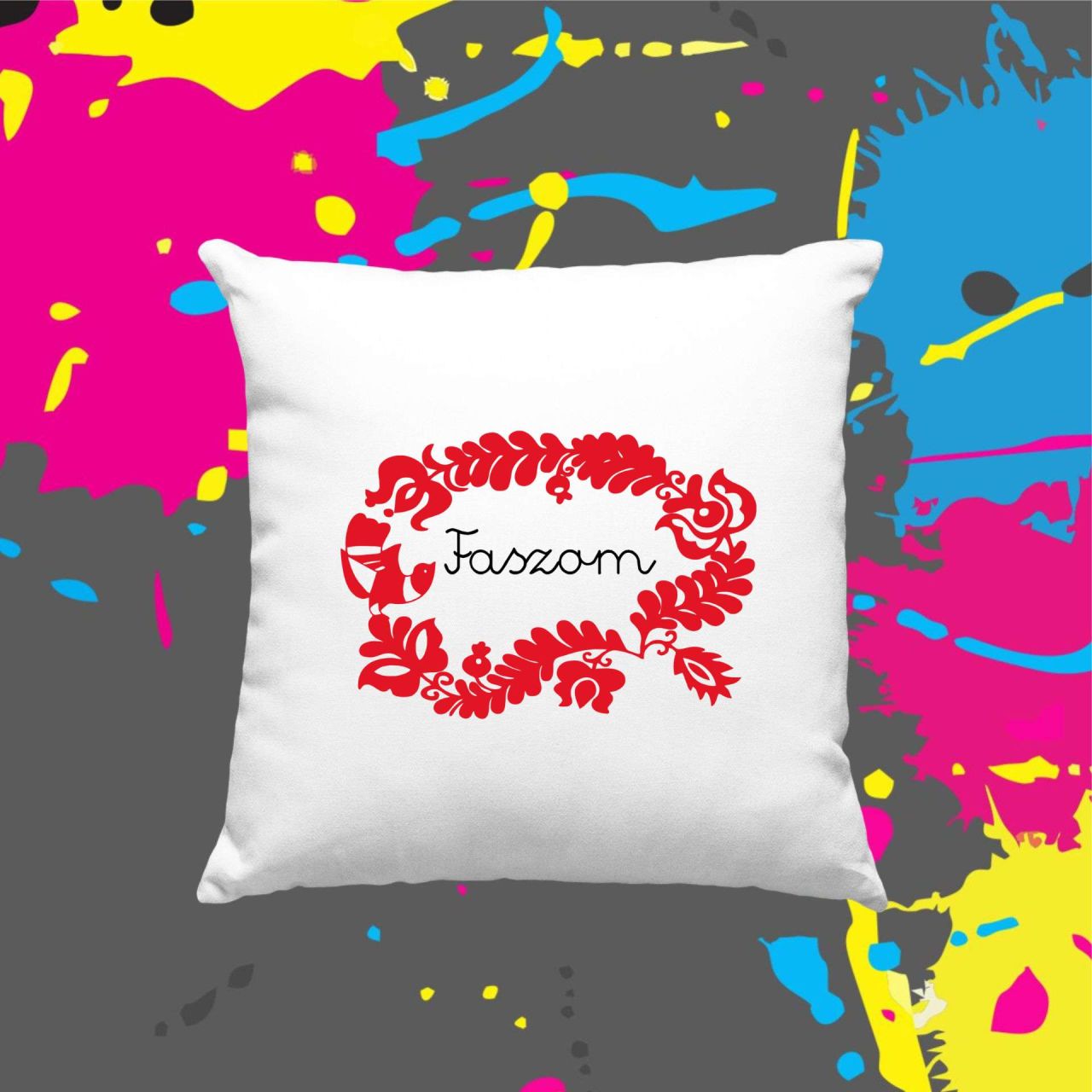 Faszom. - Kocka párna