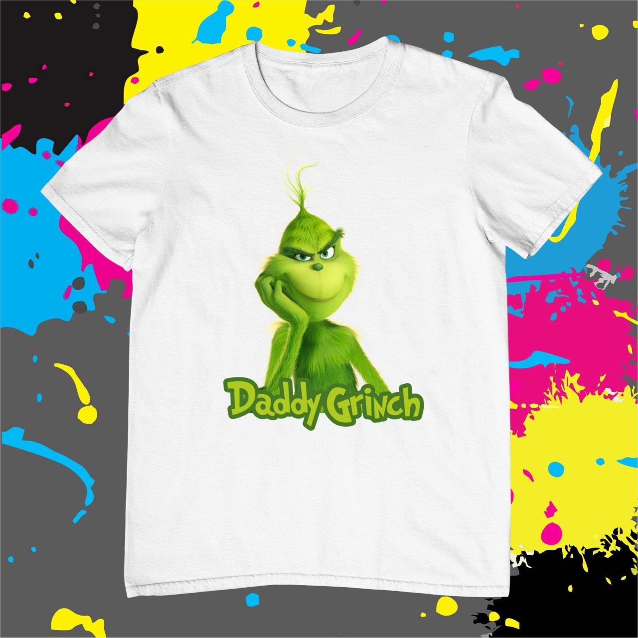 Daddy Grinch - Férfi póló