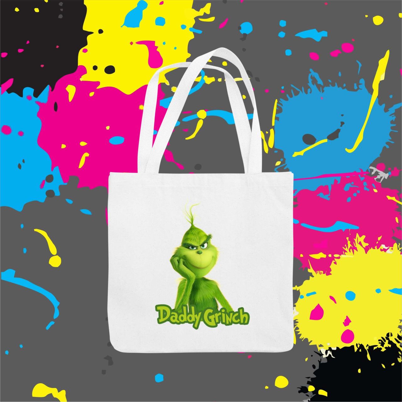 Daddy Grinch - Vászontáska