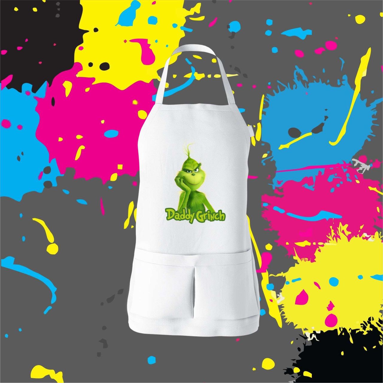 Daddy Grinch - Kötény