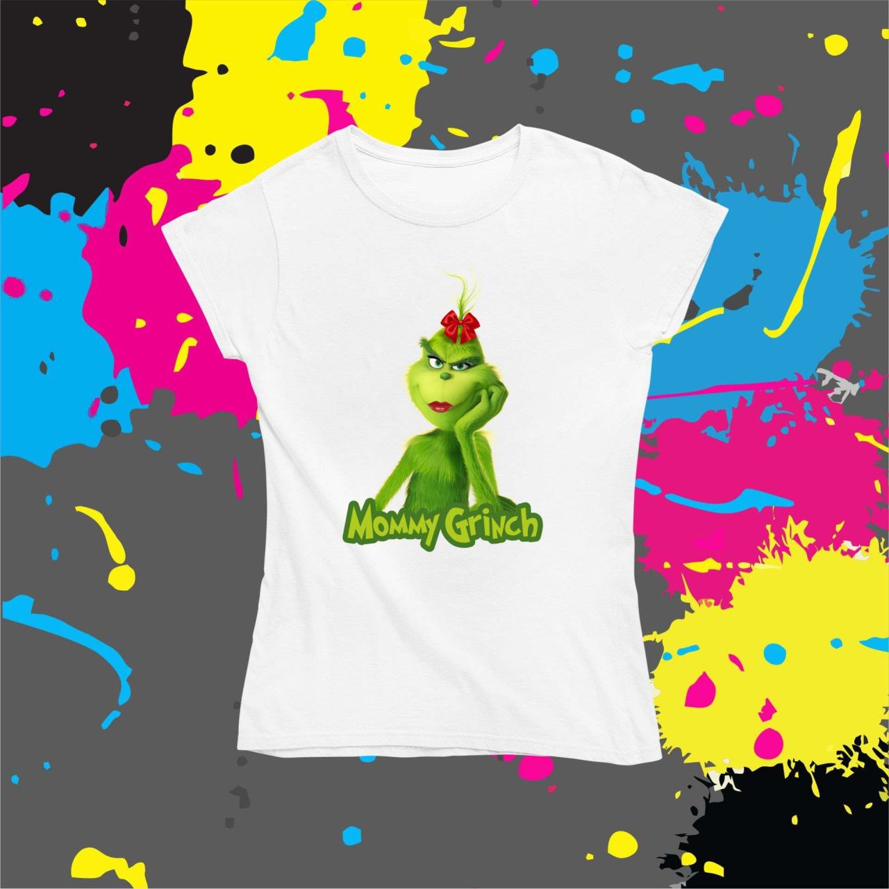 Mommy Grinch - Női póló