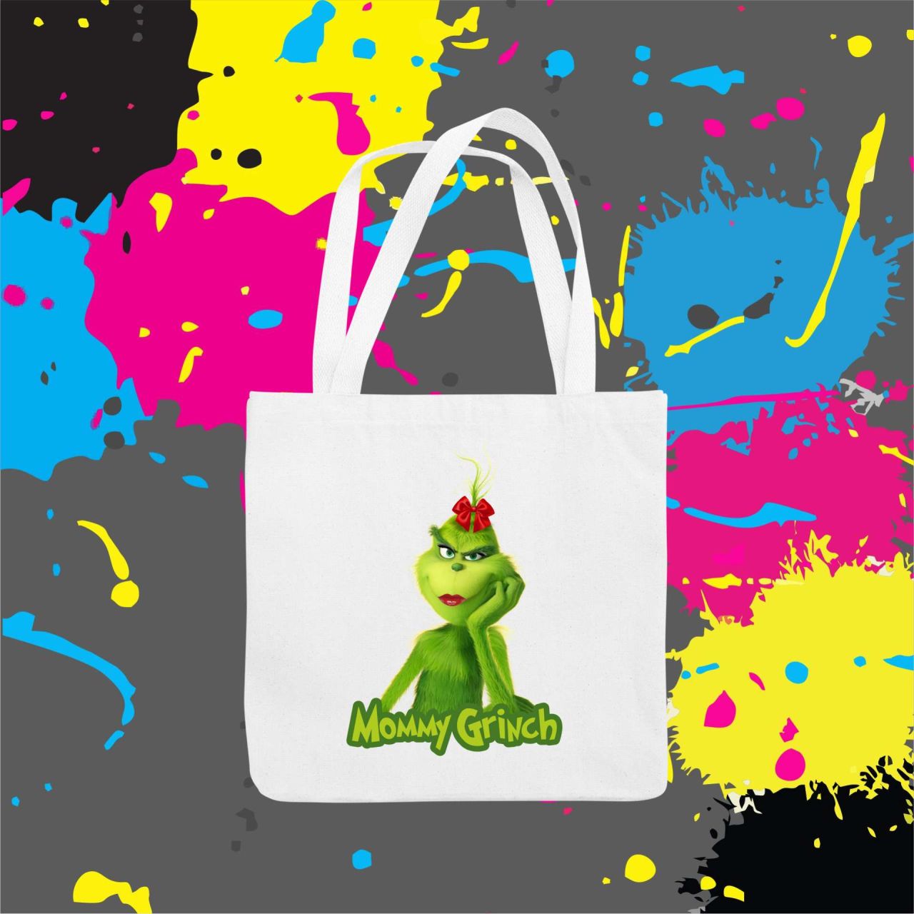 Mommy Grinch - Vászontáska