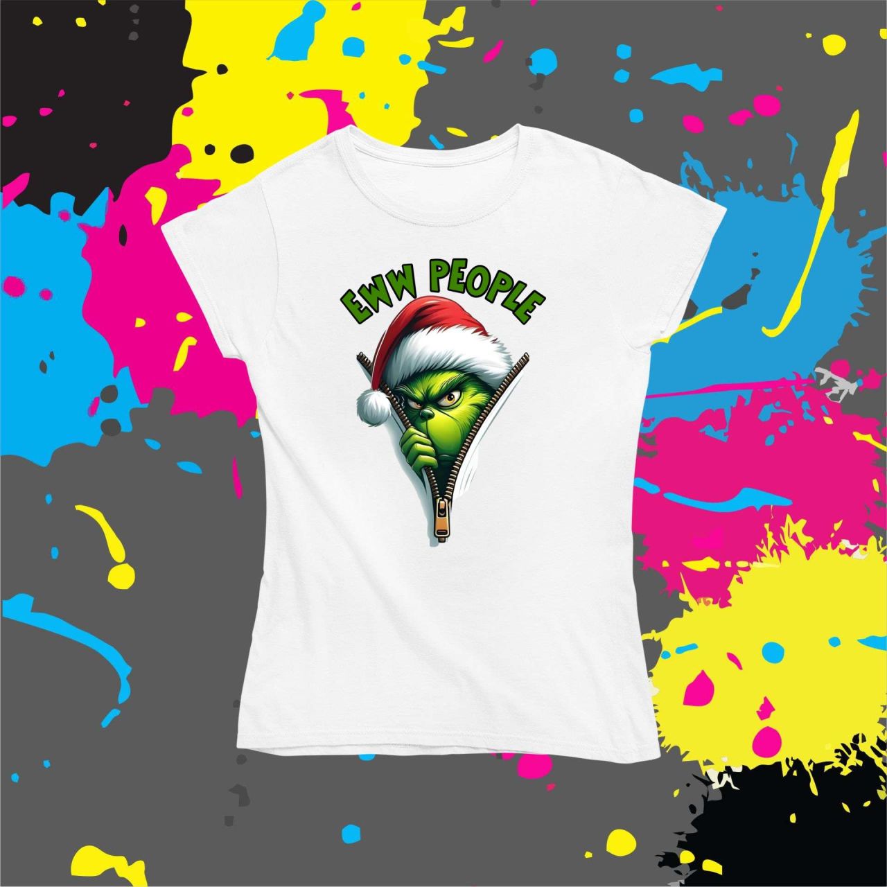 Eww people Grinch - Női póló