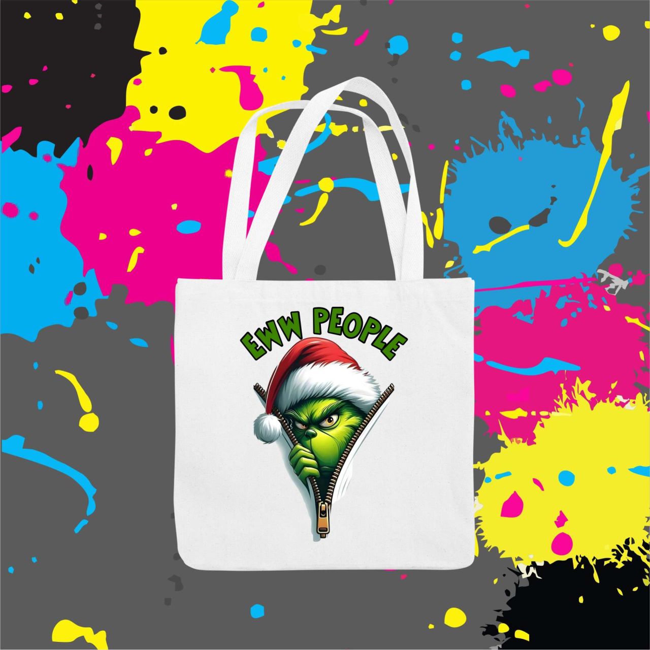 Eww people Grinch - Vászontáska