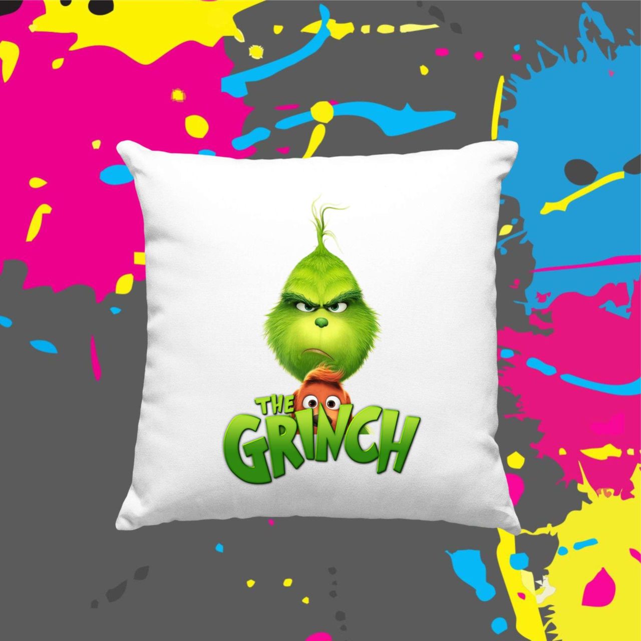 The Grinch - Kocka párna