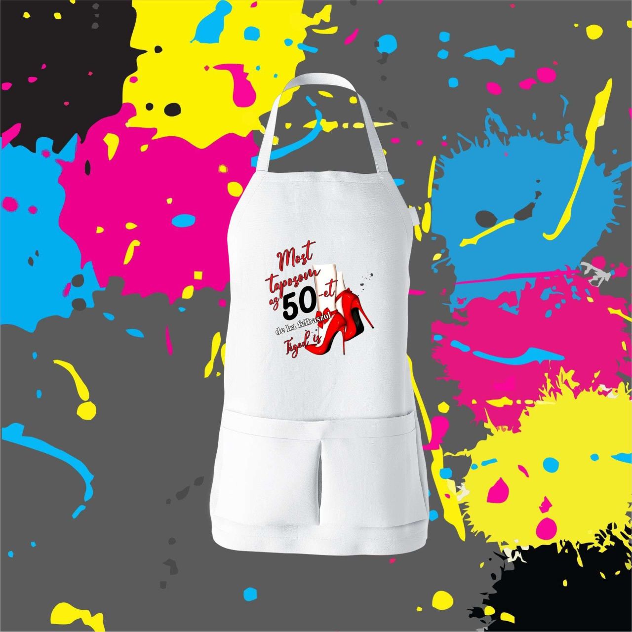 Most taposom az 50-et - Kötény