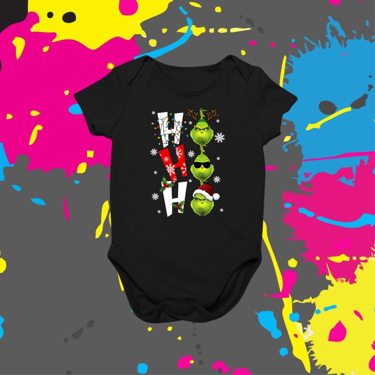 Ho-ho-ho Grinch - Baby body