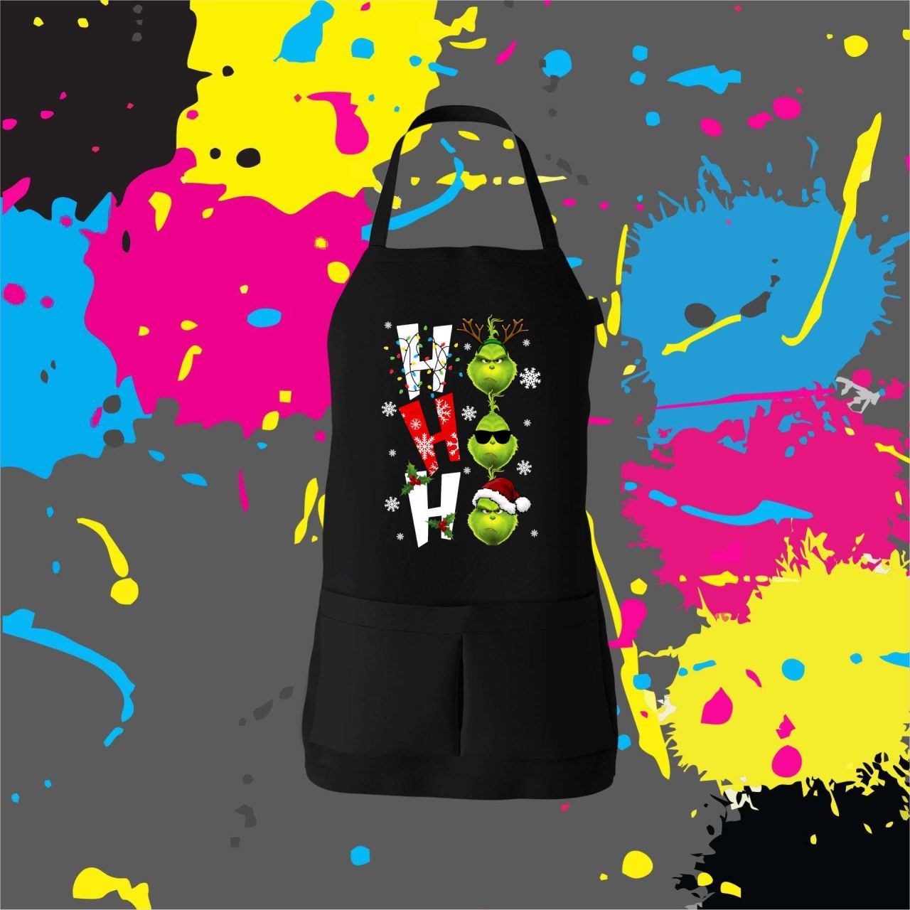 Ho-ho-ho Grinch - Kötény