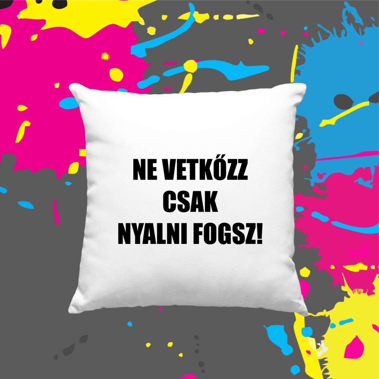 Ne vetkőzz - Kocka párna